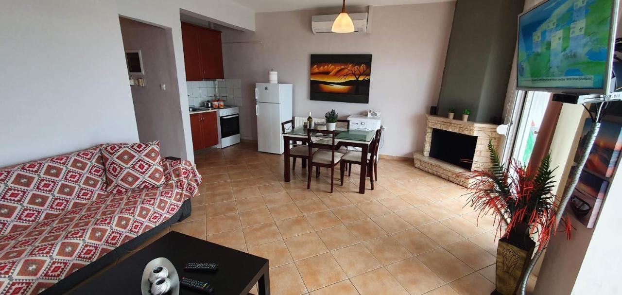 Θέα Μπροστά Στη Θάλασσα Apartment Nea Peramos  Luaran gambar